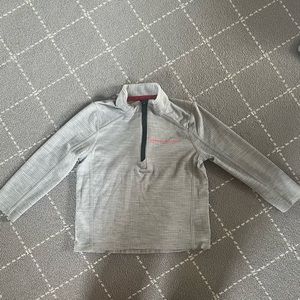Gray Vineyard Vines Zip Up, Size 4t. Performance Line